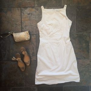 Gap White Sheath Dress
